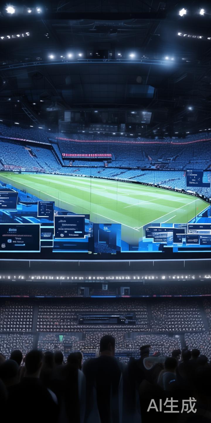 例如，一场精彩的欧洲冠军联赛焦点战，平台不仅会展示